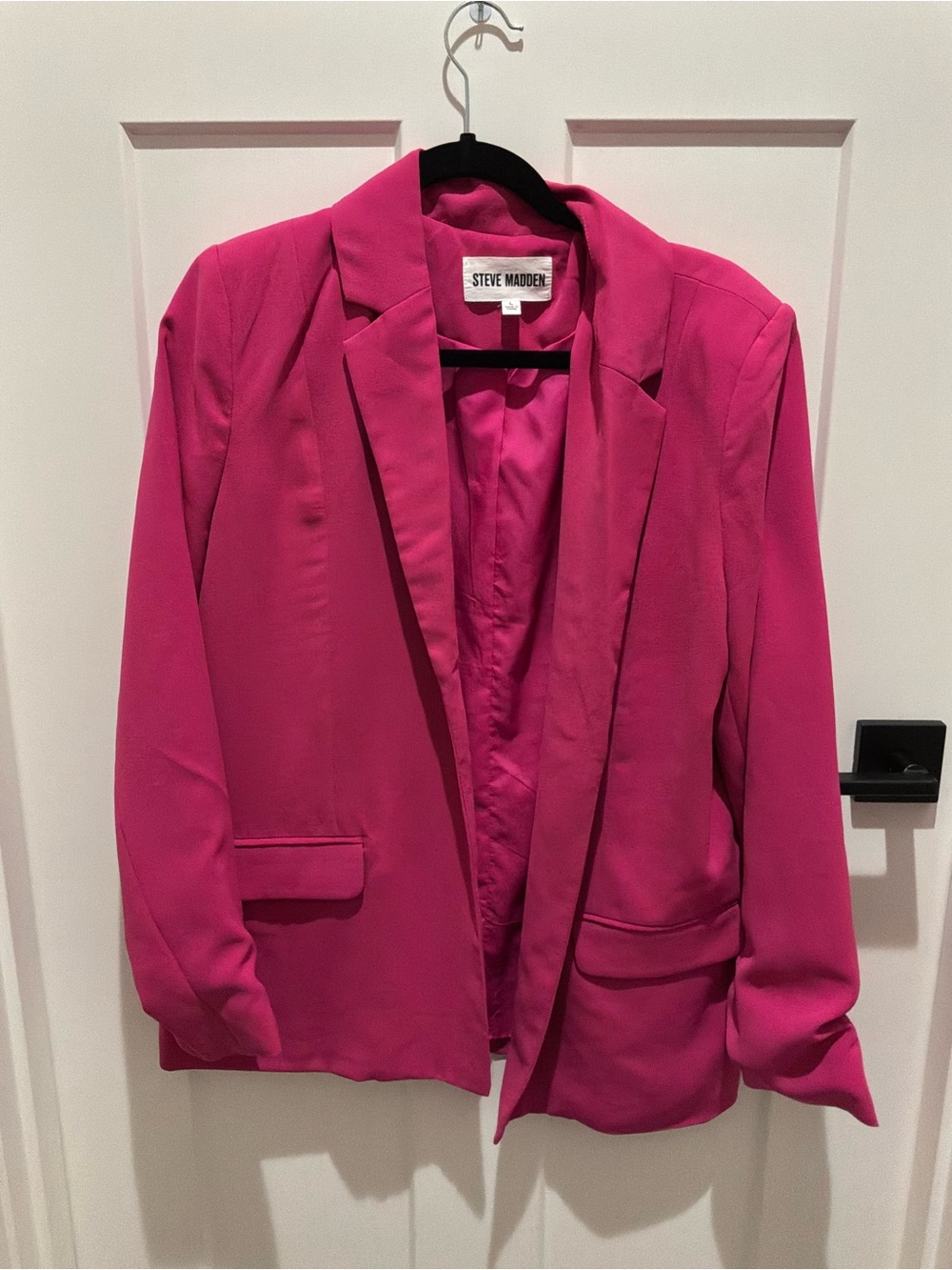 Steve Madden Women's Hot Pink Blazer Jacket